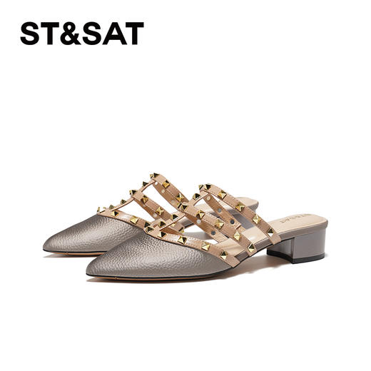 星期六气质尖头铆钉中后空SSC1114130 商品图10