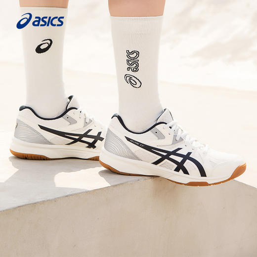 ASICS亚瑟士男女专业羽毛球鞋RIVRE CF防滑稳定运动鞋1073A072 商品图0