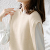 春秋款【马甲背心外套 羊毛针织坎肩女士】毛衣外搭 圆领宽松 春秋马夹外穿 商品缩略图2
