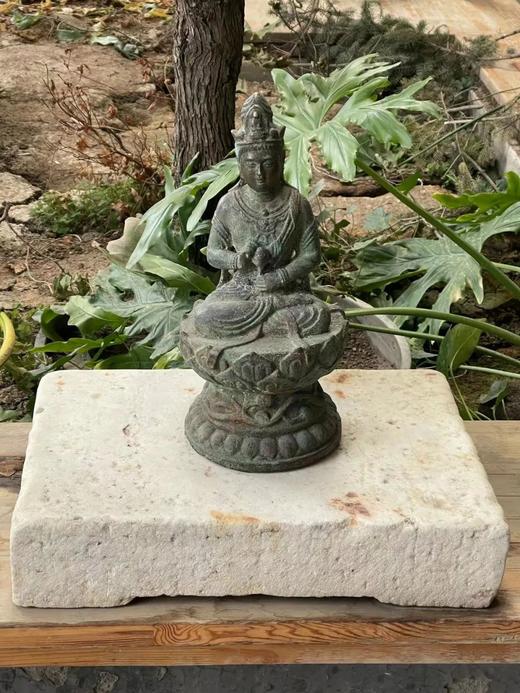 汉白玉厚板老佛座，顺丰包邮 商品图1