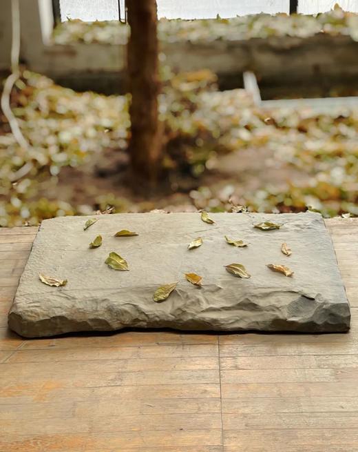 天然石灰岩厚板文玩台，顺丰包邮 商品图1