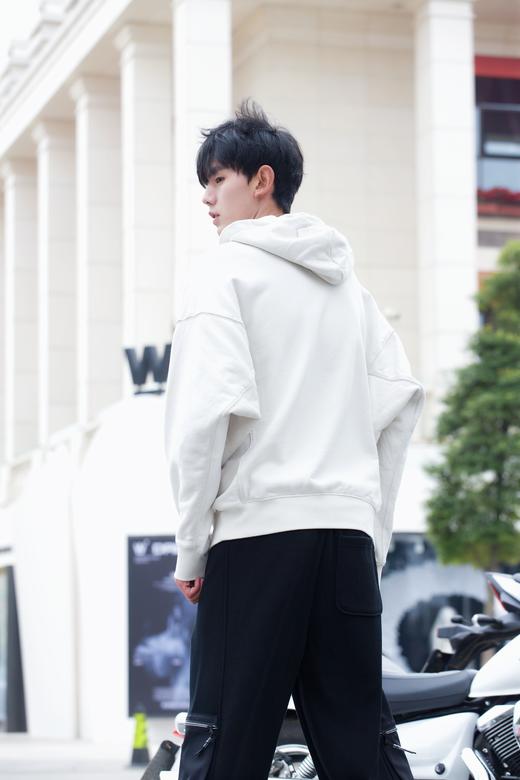 S34036568纯色帽衫卫衣 商品图9