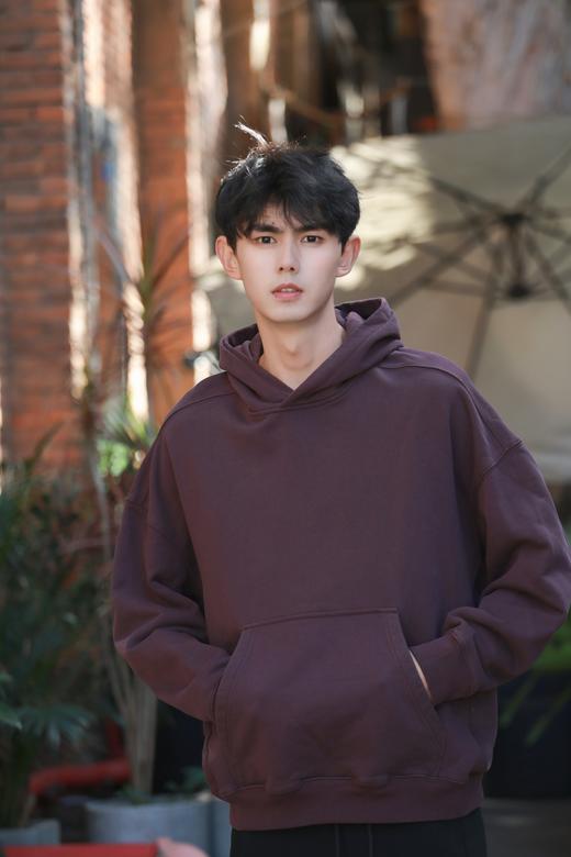 S34036568纯色帽衫卫衣 商品图0