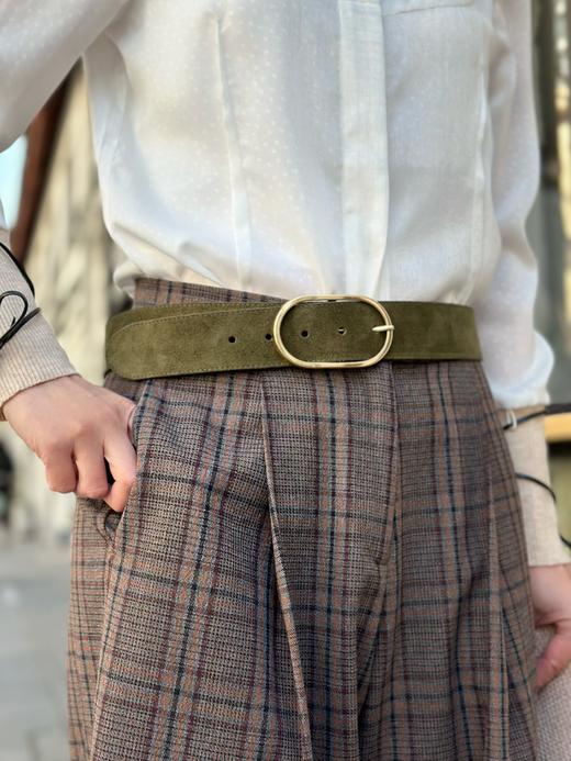 TYNVIE 经典阔腿裤-格纹 商品图7