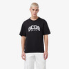 GCDS 男士棉质字母徽标印花圆领短袖T恤 黑色 A1OM2304JB999 商品缩略图1