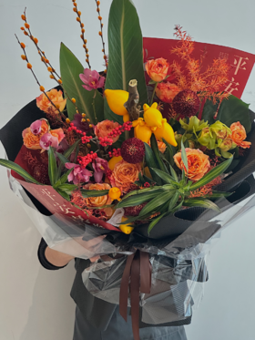 龙年限定  满堂彩 · 鲜花花束 
