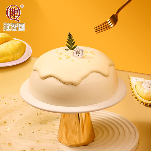 榴莲暴风雪下午茶生日蛋糕 商品图0