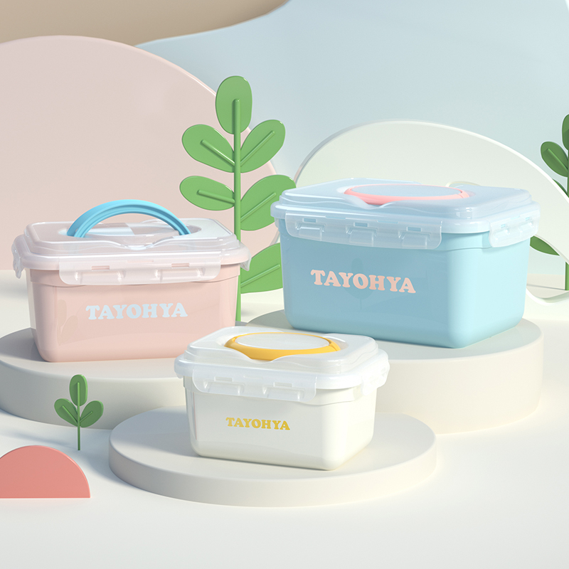 多样屋 缤纷便捷收纳箱三件套 TA11-0025BP