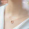 时光印记18K玫瑰金钻石皇冠项链套链送女友一款多戴DN040001 商品缩略图8