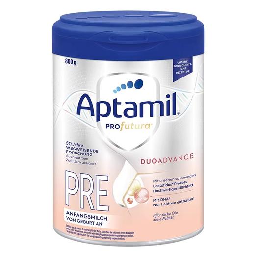 【中欧班列精选】HNMG 德国爱他美奶粉Aptamil 白金版pre段（0-6个月）800g 商品图4