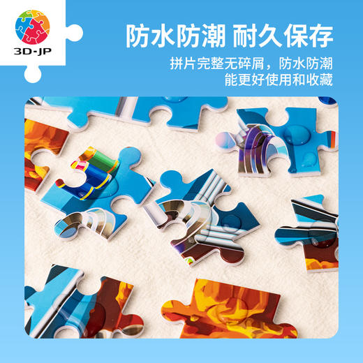 【折扣商品 不退不换】120片儿童拼图塑料拼图T1094 Image World-太空任务 商品图2