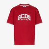 GCDS 男士棉质字母徽标印花圆领短袖T恤 红色 A1OM2304JB949 商品缩略图0