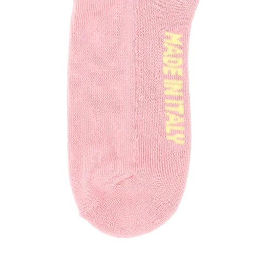 GCDS 男女通用字母徽标袜子 粉色 A1OU3800KC755 商品图1