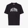 GCDS 男士棉质字母徽标印花圆领短袖T恤 黑色 A1OM2304JB999 商品缩略图0