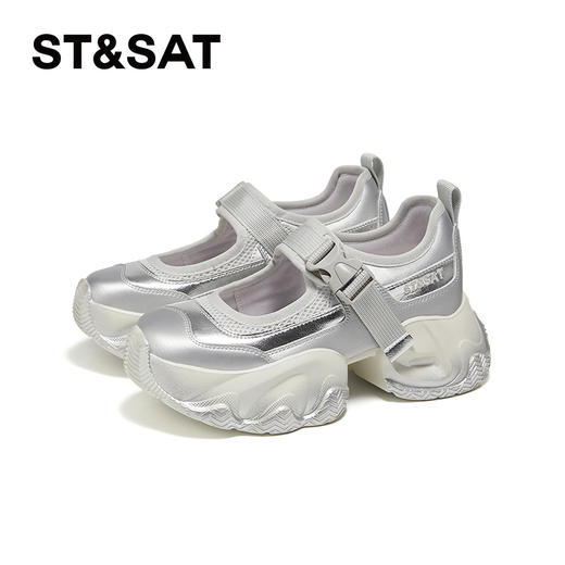 星期六休闲运动风厚底增高玛丽珍SSC1111632 商品图9