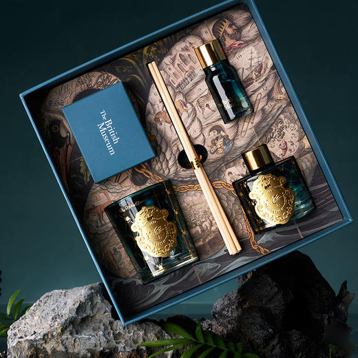 大英博物馆天鹅贵族游戏棋盘系列 香薰晶石香氛散香礼盒 月影晚香玉 商品图3