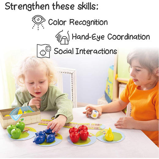 德国 HABA 桌游 乌鸦果园-幼龄版 适合年龄2岁+ 1004655001 商品图3