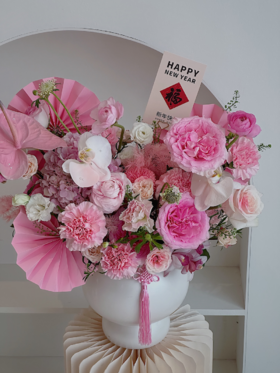 龙年限定  人间富贵花 · 陶瓷盆花 