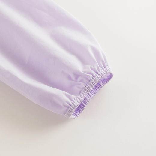 【马克珍妮 芦芙】春装新款 女童纯棉花边小立领纯色衬衫 240570 商品图4