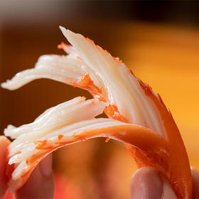 狭鳕鱼蟹柳|添加82%鳕鱼，0淀粉0防腐，滑嫩鲜甜！