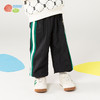贝贝怡男童撞色拼接休闲长裤2024春秋运动风简约舒适潮流束脚长裤ZB1DK001 商品缩略图2