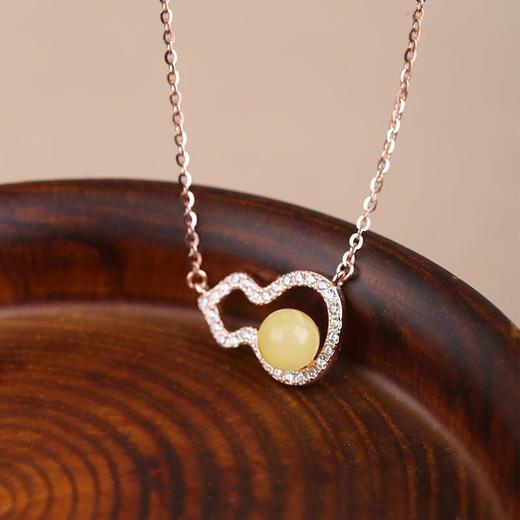 波罗的海蜜蜡首饰系列 | 一抹富贵色，为你揽入金玉满堂【G】 商品图1