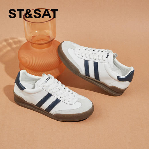 星期六休闲百搭小众复古德训鞋SSC1112402 商品图0