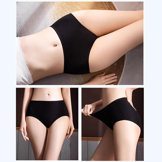 裁缝学苑AS185纯棉运动中腰内裤防走光女式短裤纸样女装服装打板裁剪图纸 商品图3