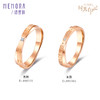 MEMORA诗普琳珠宝时光印记18K金情侣对戒结婚戒指DL8902&DL8903 商品缩略图1