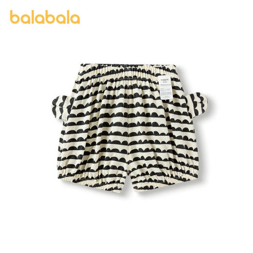 巴拉巴拉宝宝裤子婴儿短裤夏季薄款男童PP裤女新款时髦洋气萌 商品图2