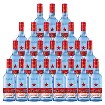 红星二锅头 蓝瓶绵柔8陈酿 清香型白酒 53度 250ml*24瓶 整箱装口粮酒 商品图6