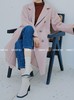 【门店同款】ENJOY冬季系带双排扣长款大衣 154394698 商品缩略图1