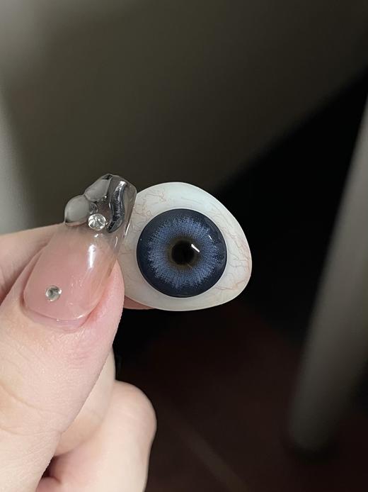 HoneyEgg 末世蓝海 半年抛 两片 14.5mm 参考着色 14.1mm 基弧 8.9 含水 38% 新锐国货 商品图5