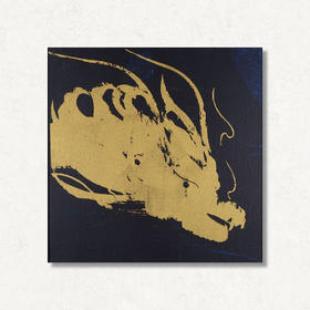 SHM067 孙洪敏《祥龙》40*40CM 布面油画 手绘原作  已装框（白色木制）艺术家本人特供 仅有1张现货顺丰包邮