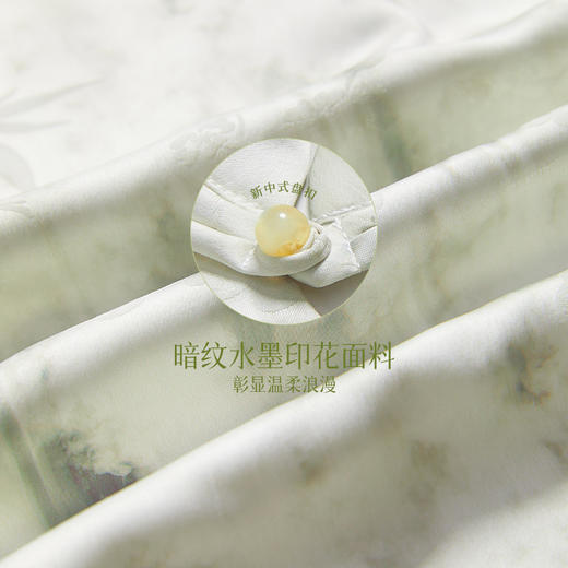 新中式国风连衣裙年新款古典中式水墨印花改良旗袍V0440142/V0050563 商品图4