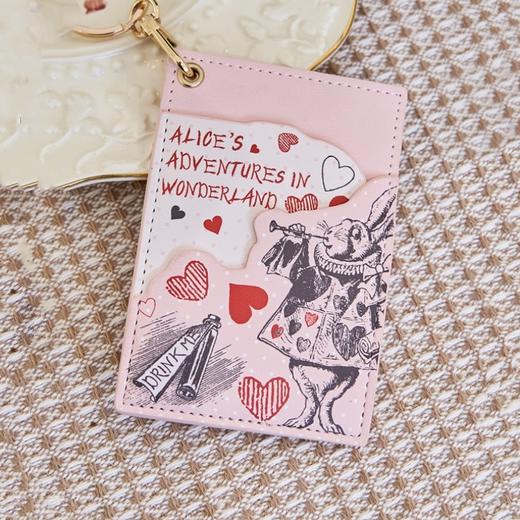 大英博物馆爱丽丝漫游奇境系列 怀表兔挂饰钥匙扣多功能卡包 商品图3
