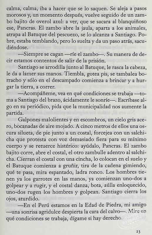 【中商原版】略萨 酒吧长谈 CONVERSACION EN LA CATEDRAL 西班牙文原版 MARIO V LLOSA 2010年诺贝尔文学奖得主 文学 商品图4