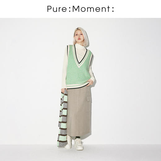 【商场同款】麦檬冬半身裙4EB141401 商品图1