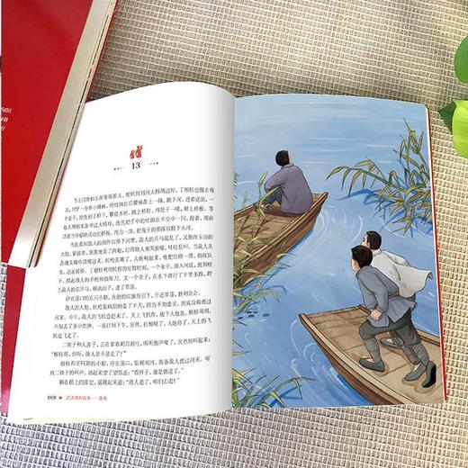 洪泽湖的故事--雄鹰 (红色经典阅读书系 一年级二年级三四五年级六年级 儿童文学课外阅读)(陈登科) 商品图3