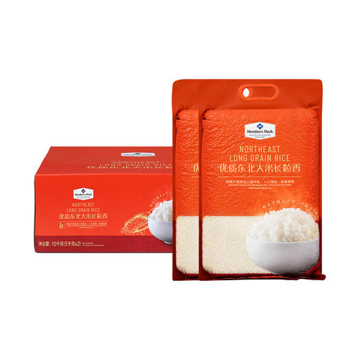 MM 山姆 Member's Mark 优质东北大米长粒香 10kg（5kg*2） 商品图0