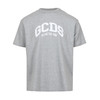 GCDS 男士棉质字母徽标印花圆领短袖T恤 灰色 A1OM2304JB991 商品缩略图0