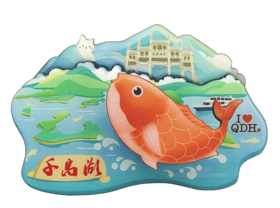 鱼跃千岛磁贴-千岛湖