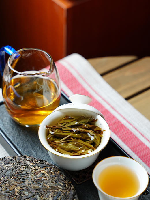 【2012年广别老寨】勐海干仓存贮11年老茶  张大师自己留存的高货只有80饼全部分享；后期不会再有！357g/饼 商品图4