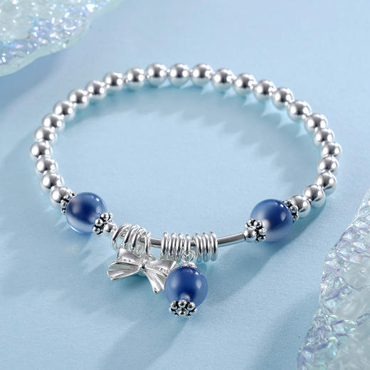 子佩集S925银【蓝梦之海】手链【TSB0001-24】糖心玛瑙2402 商品图1