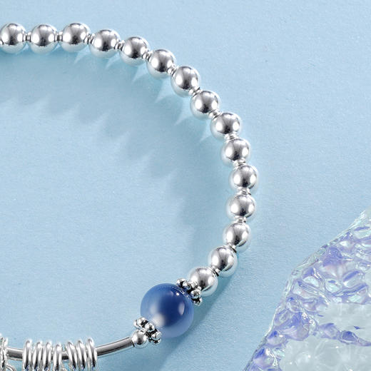 子佩集S925银【蓝梦之海】手链【TSB0001-24】糖心玛瑙2402 商品图5