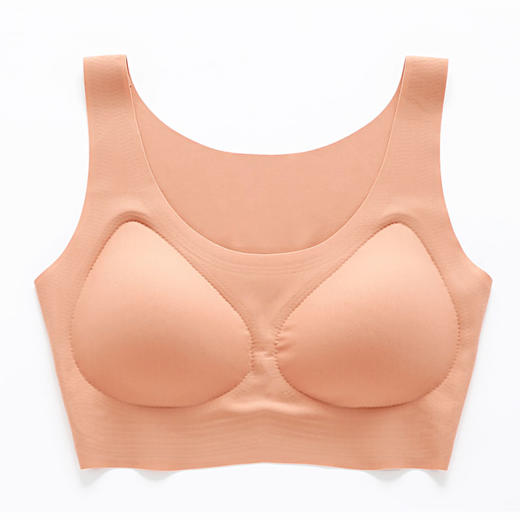 【U领/V领无痕内衣】【2件减39】无痕无钢圈无束缚文胸 弹力超大明星同款Ubras睡眠运动内衣女(不退不换）H241271158 商品图9