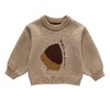 女童圆领洋气毛衣冬季2023新款宝宝韩版洋气打底衣童装潮 商品缩略图4