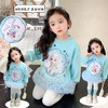 女童爱莎网纱卫衣套装2024春季新款韩版两件套洋气童装潮 商品缩略图2