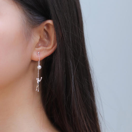 扑月 925纯银耳饰 商品图1