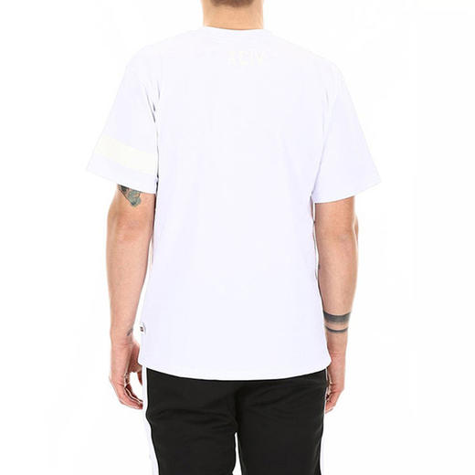 GCDS 男士字母徽标印花棉质圆领短袖T恤 白色 ACC94U020073 WHITE 商品图3